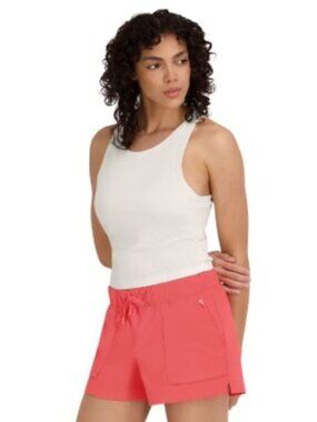 NWT - Outdoor Voices Women's Stretchy Rib Knit Modal Tank w/ Removeable Pads